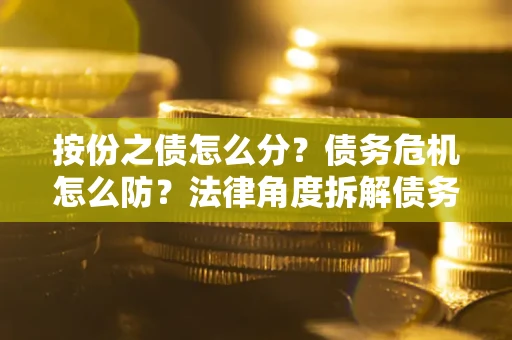北京按份之债怎么分？债务危机怎么防？法律角度拆解债务分配与风险自保指南