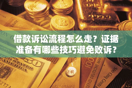 北京借款诉讼流程怎么走？证据准备有哪些技巧避免败诉？