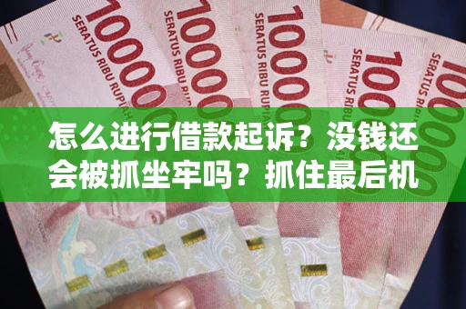 北京怎么进行借款起诉？没钱还会被抓坐牢吗？抓住最后机会！