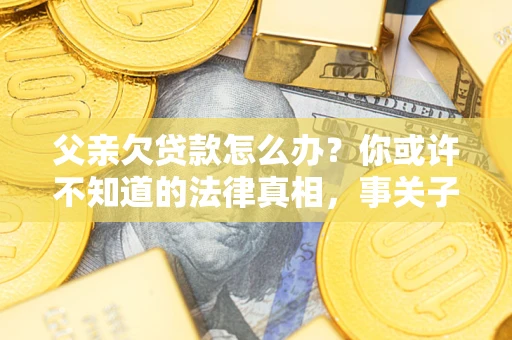 北京父亲欠贷款怎么办？你或许不知道的法律真相，事关子女未来
