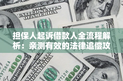 北京担保人起诉借款人全流程解析：亲测有效的法律追偿攻略
