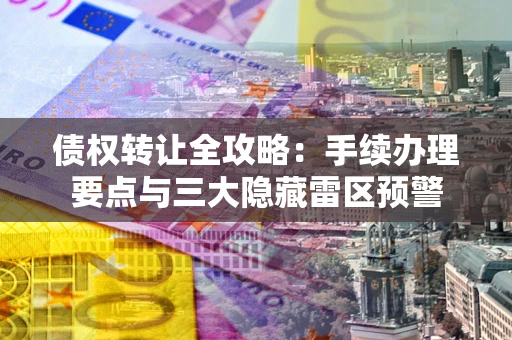 北京债权转让全攻略：手续办理要点与三大隐藏雷区预警
