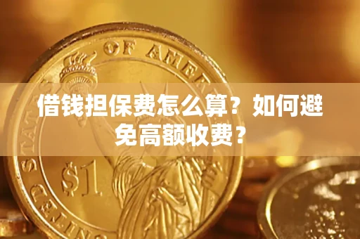北京借钱担保费怎么算？如何避免高额收费？