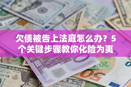 北京欠债被告上法庭怎么办？5个关键步骤教你化险为夷